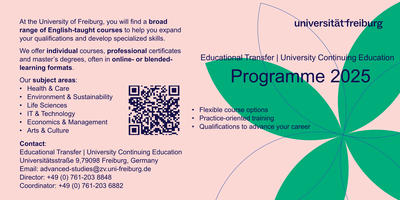 Flyer Programme 2025