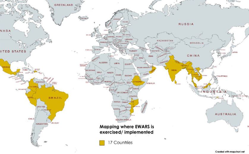 Frühwarn- und Reaktionssystem für Infektionskrankheiten (EWARS) im Rahmen von Global Health