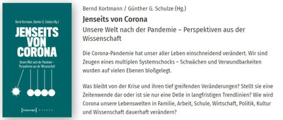 Jenseits von Corona. Wissenschaftliche Kurzanalysen Jenseits von Corona. Wissenschaftliche Kurzanalysen