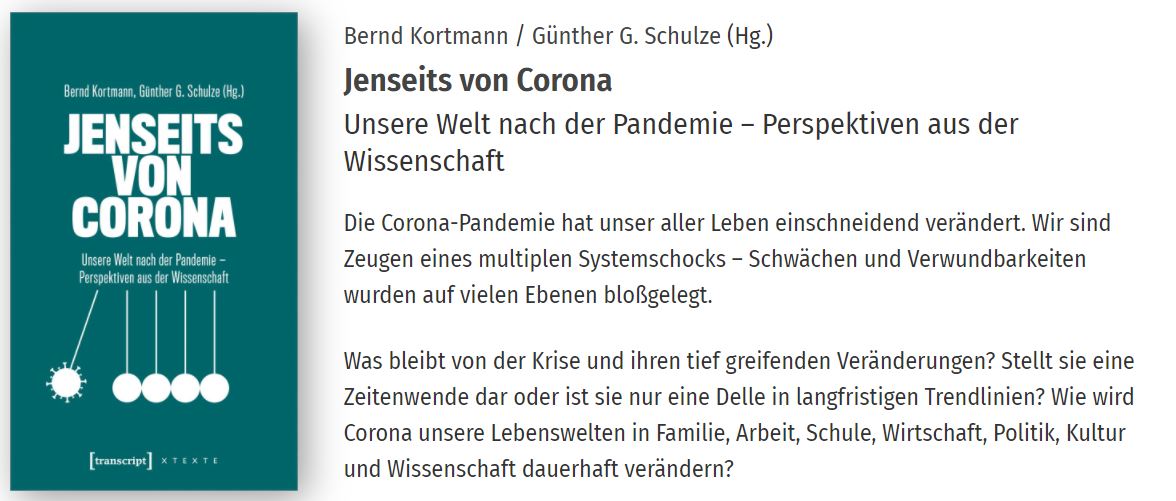 Jenseits von Corona. Wissenschaftliche Kurzanalysen