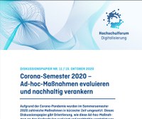 Krisenfest werden: Hochschulen lernen aus den Ad-hoc-Maßnahmen